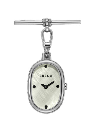 Breda Jane Time Charm Silver/Ivory 1761B