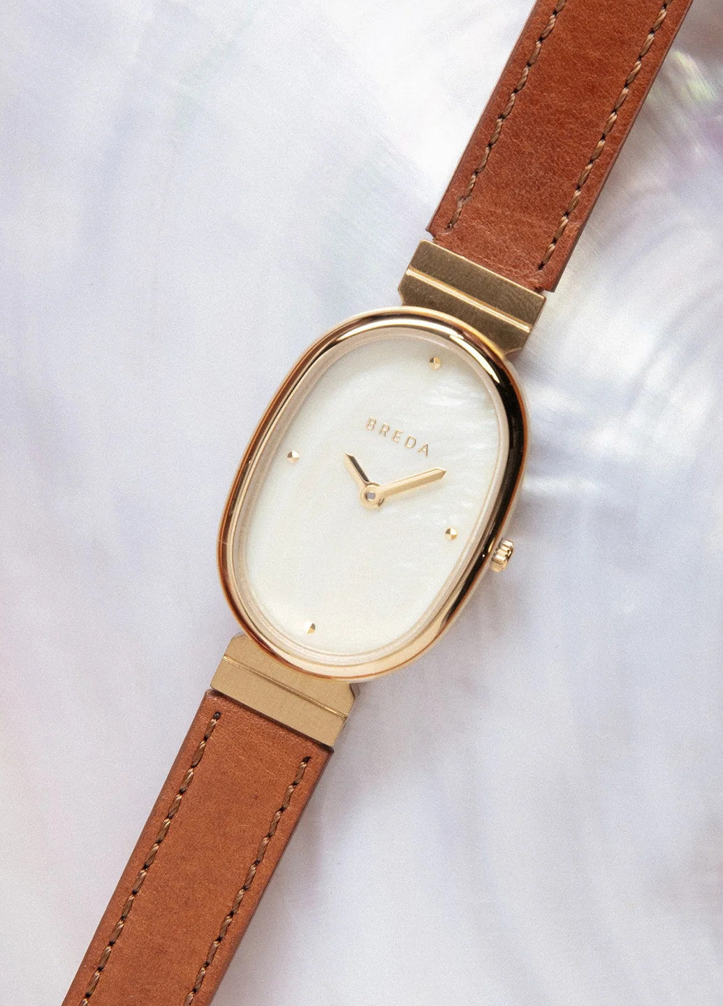 Breda Jane Leather Gold/Champagne/Brown 1764A