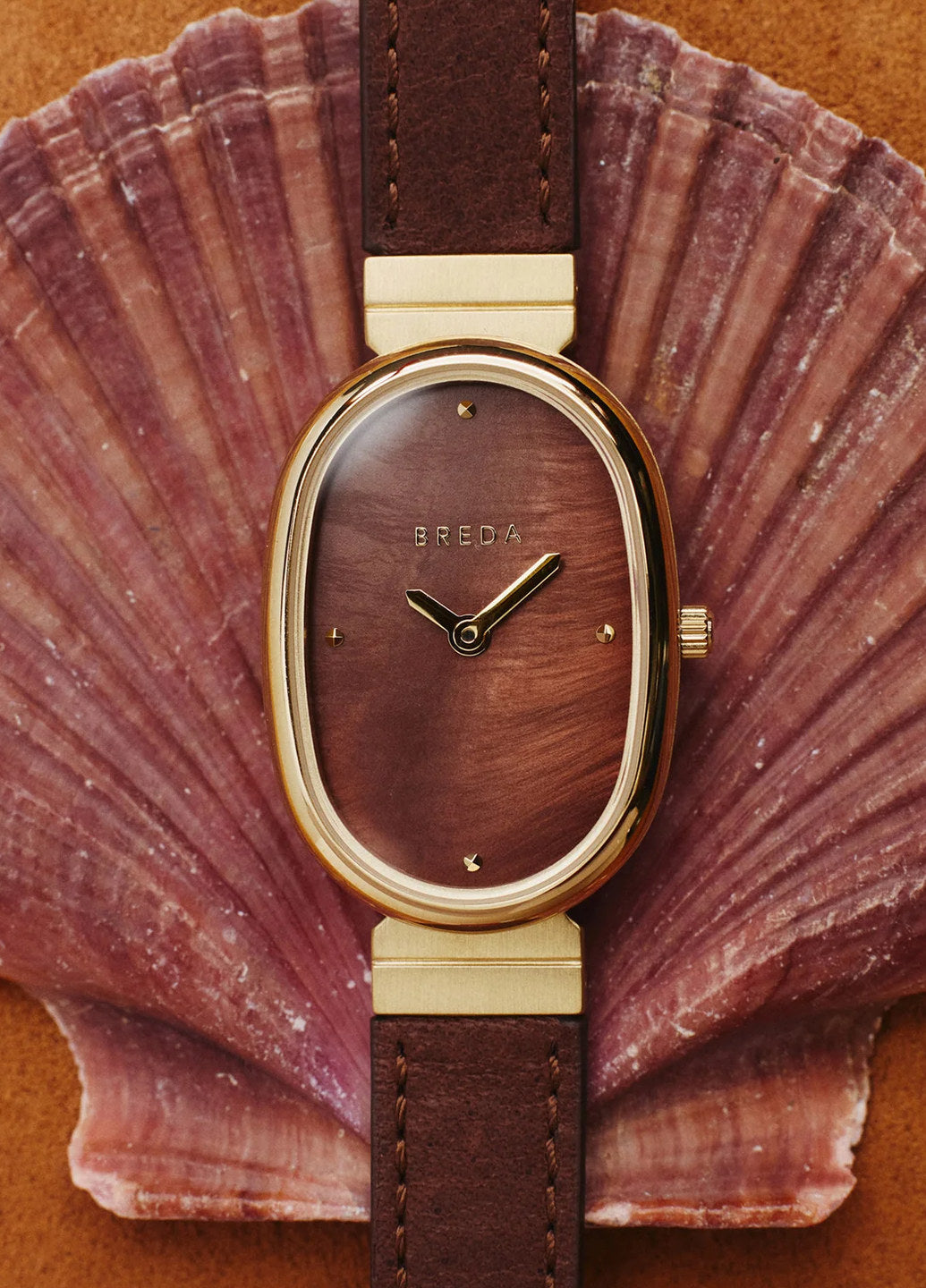 Breda Jane Leather Gold/Brown/Brown 1764B