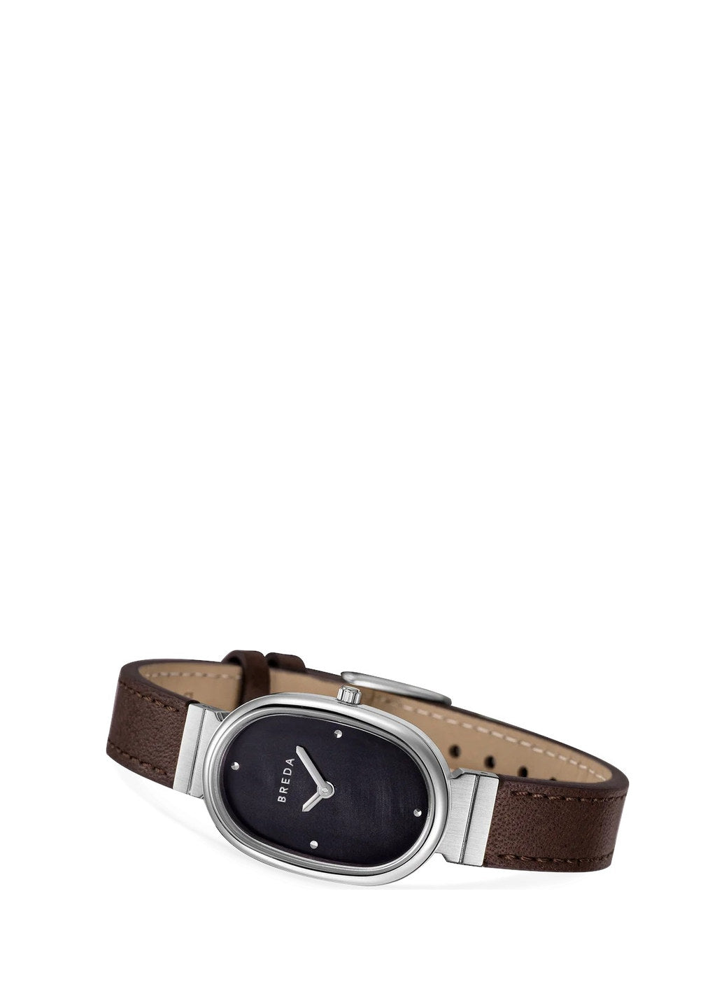 Breda Jane Leather Silver/Midnight/Dark Brown 1764C