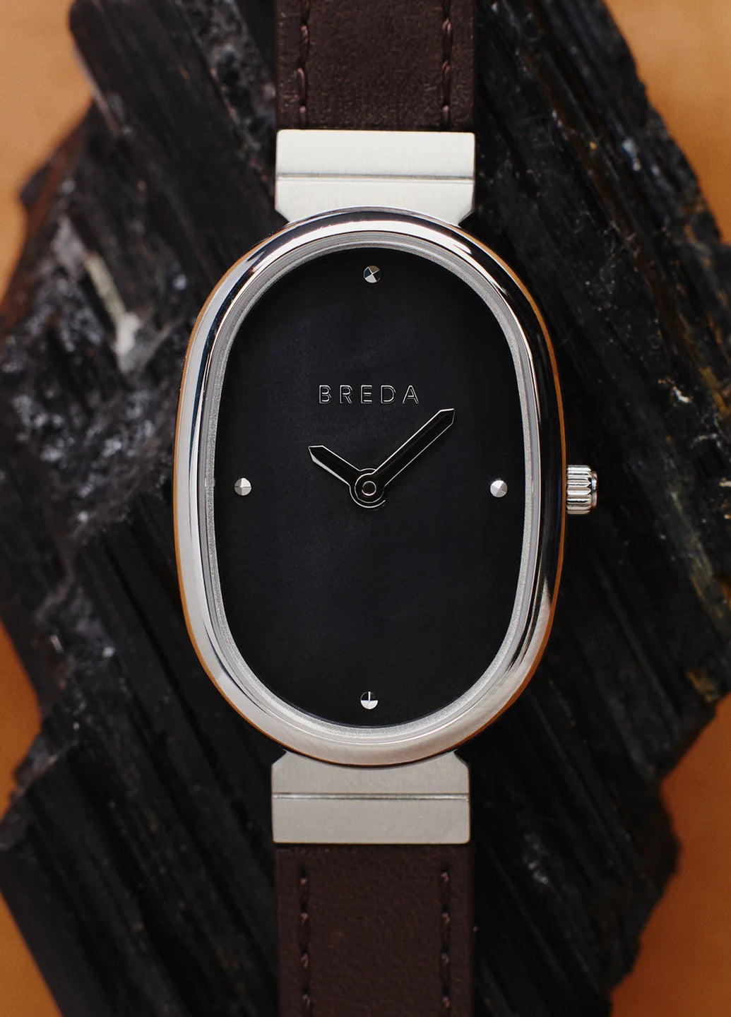 Breda Jane Leather Silver/Midnight/Dark Brown 1764C
