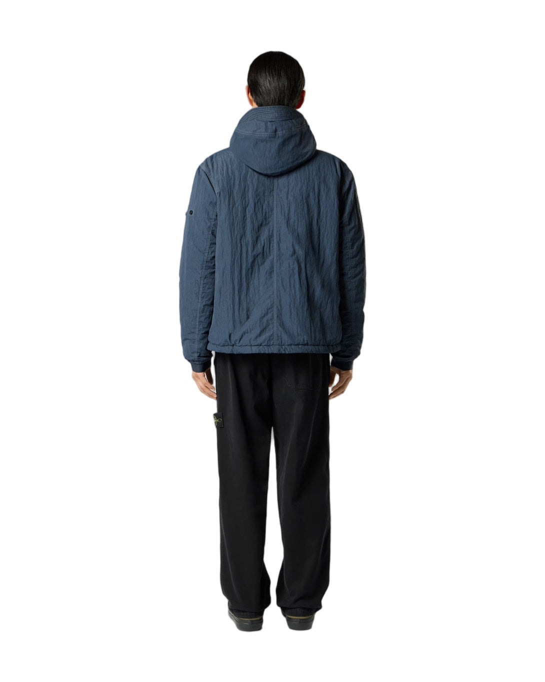 Stone Island 3100014 ORGANIC PANAMA COTTON 'OLD' EFFECT Pants Black
