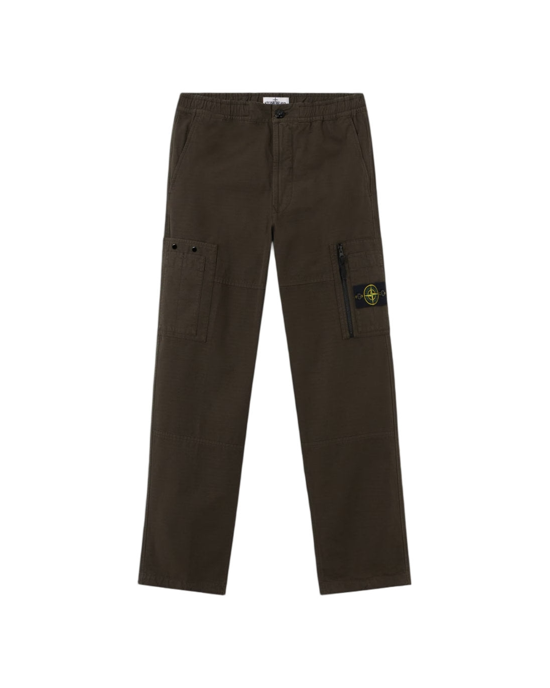 Stone Island 3100015 ORGANIC COTTON RIPSTOP Pants Coal Grey