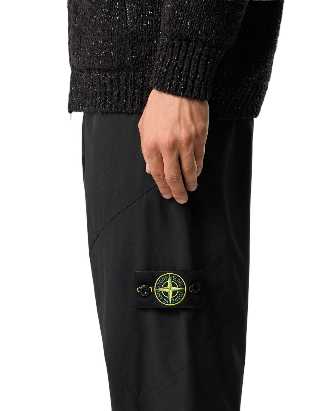Stone Island 3100055 SOFT SHELL-R_E.DYE TECHNOLOGY Trousers Black