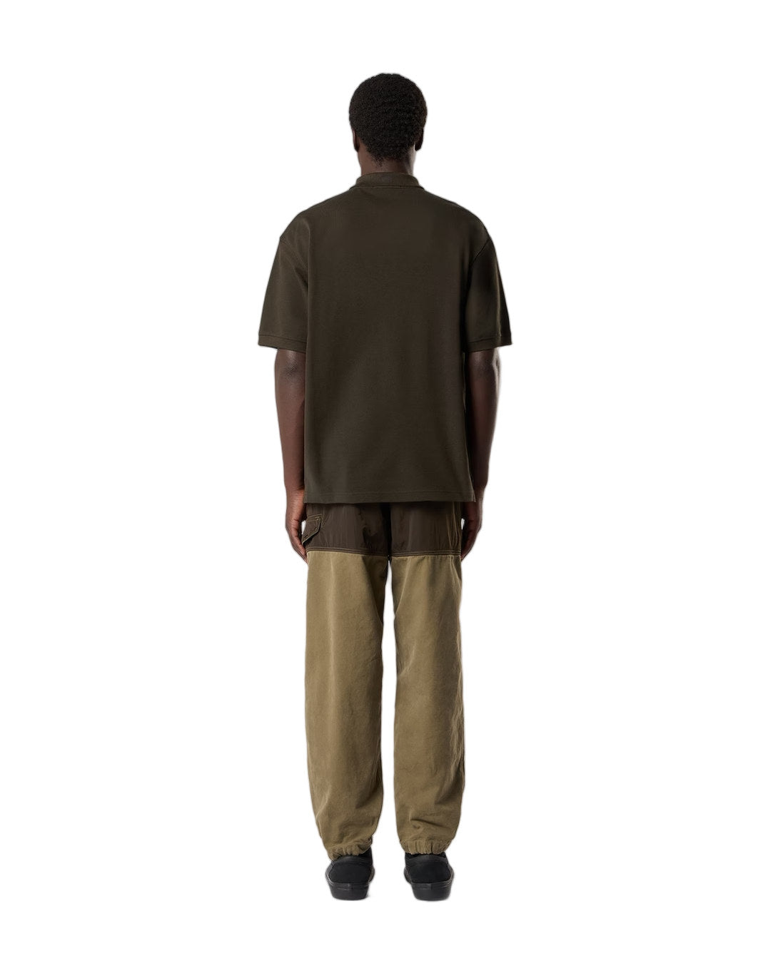 Stone Island 2200002 50/2 ORGANIC COTTON PIQUE Polo Military Green