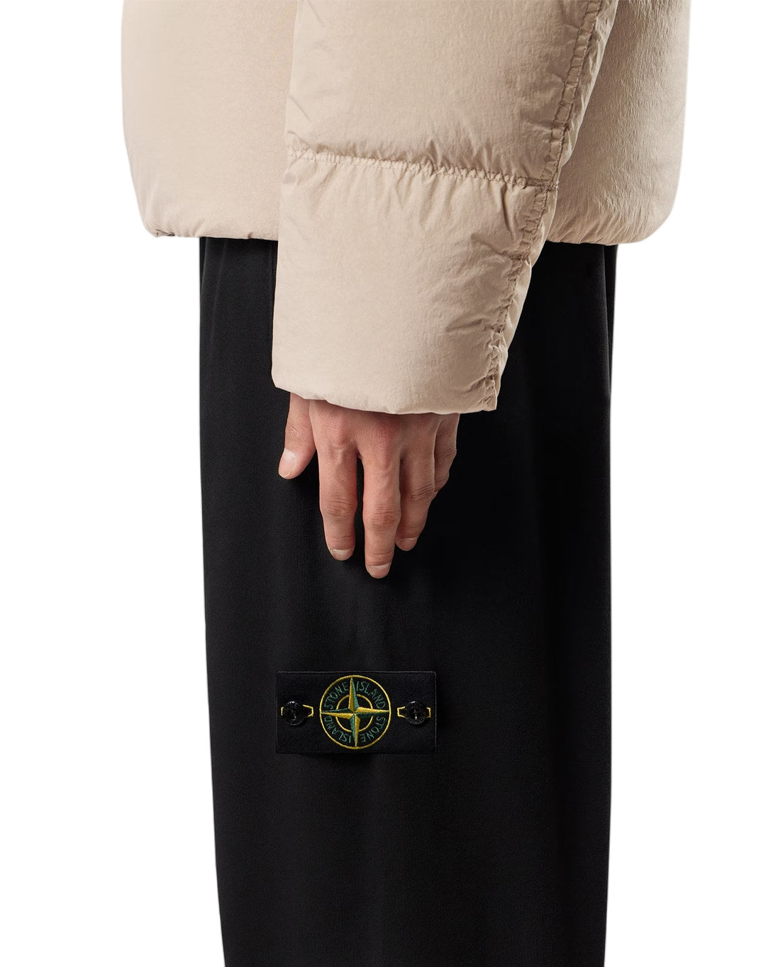 Stone Island 6200012 Brushed Organic Cotton Sweatpants Black