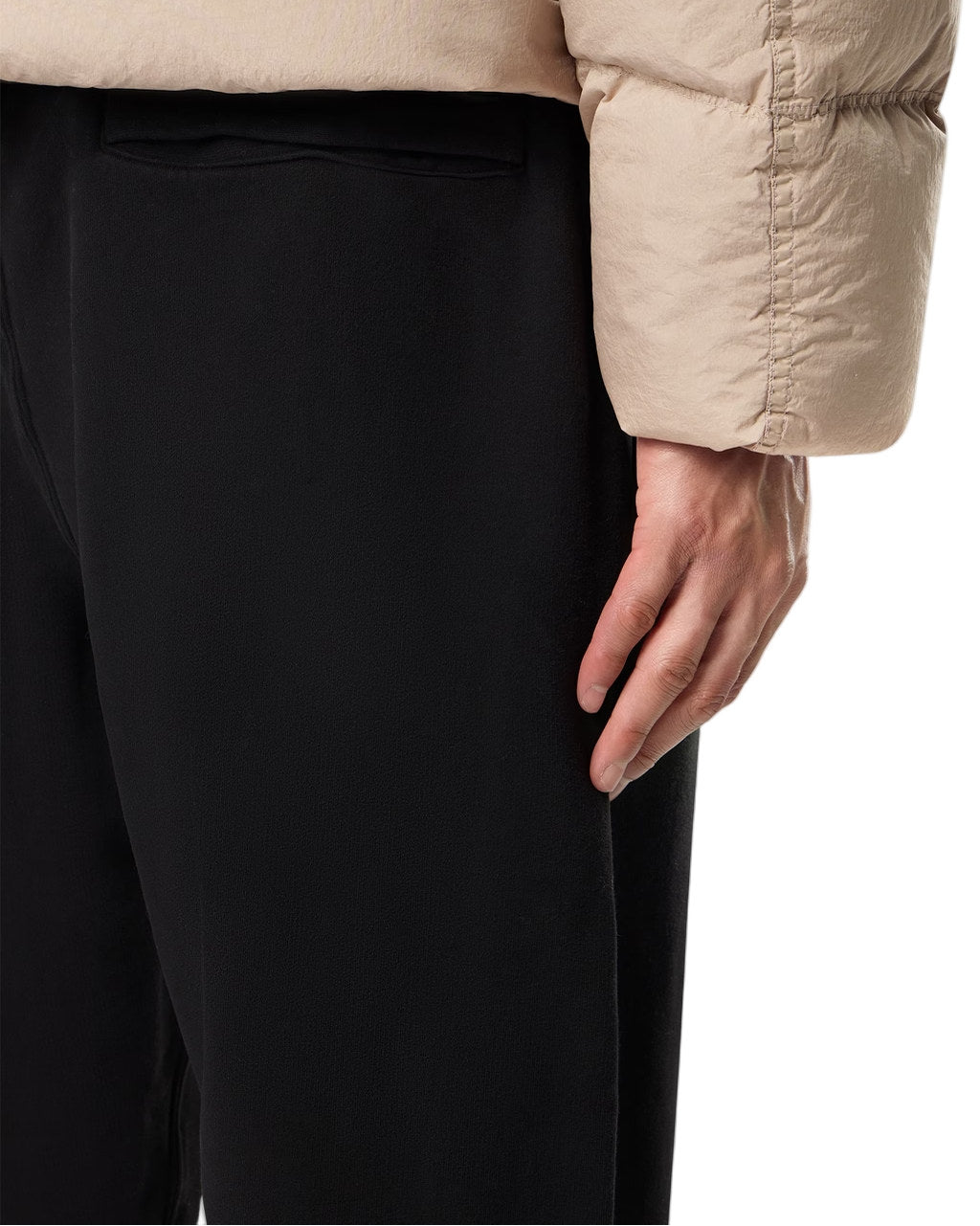 Stone Island 6200012 Brushed Organic Cotton Sweatpants Black