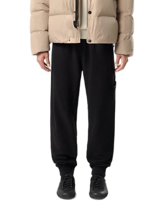Stone Island 6200012 Brushed Organic Cotton Sweatpants Black