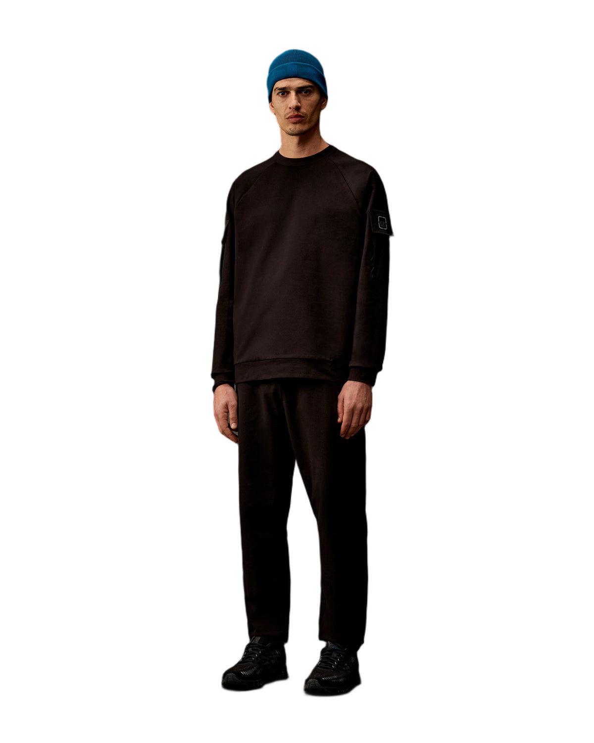 C.P. Company Metropolis Series Crewneck Sweatshirt Black 20CLSS013A006452M999