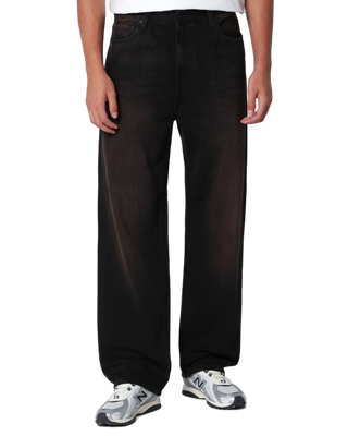 Carhartt WIP Aaron Cotton Denim Pants Black