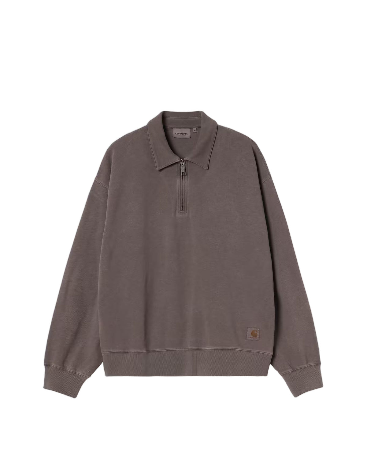 Carhartt WIP Harper Polo in Heavy Cotton Jersey Tobacco