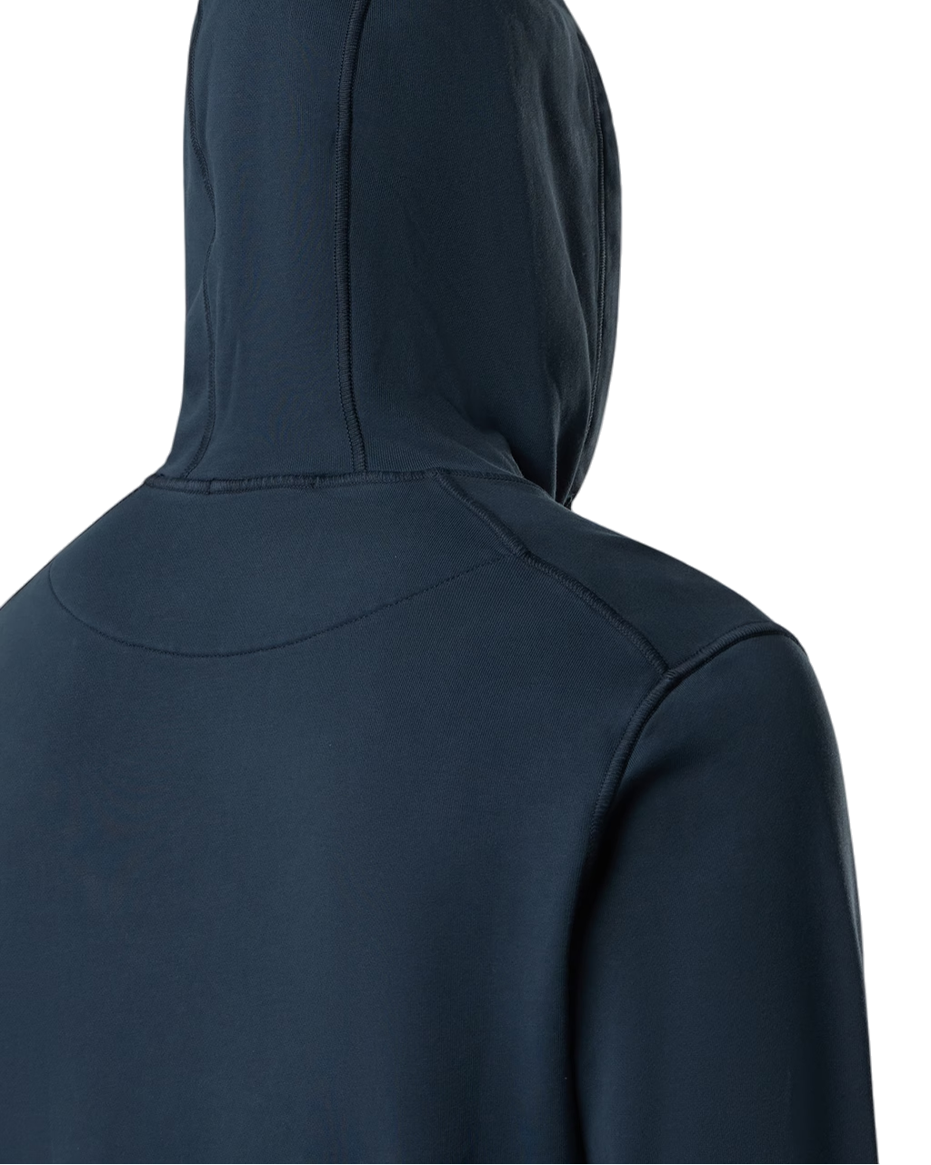 Stone Island 6100062 ORGANIC COTTON FLEECE Hoodie Navy Blue