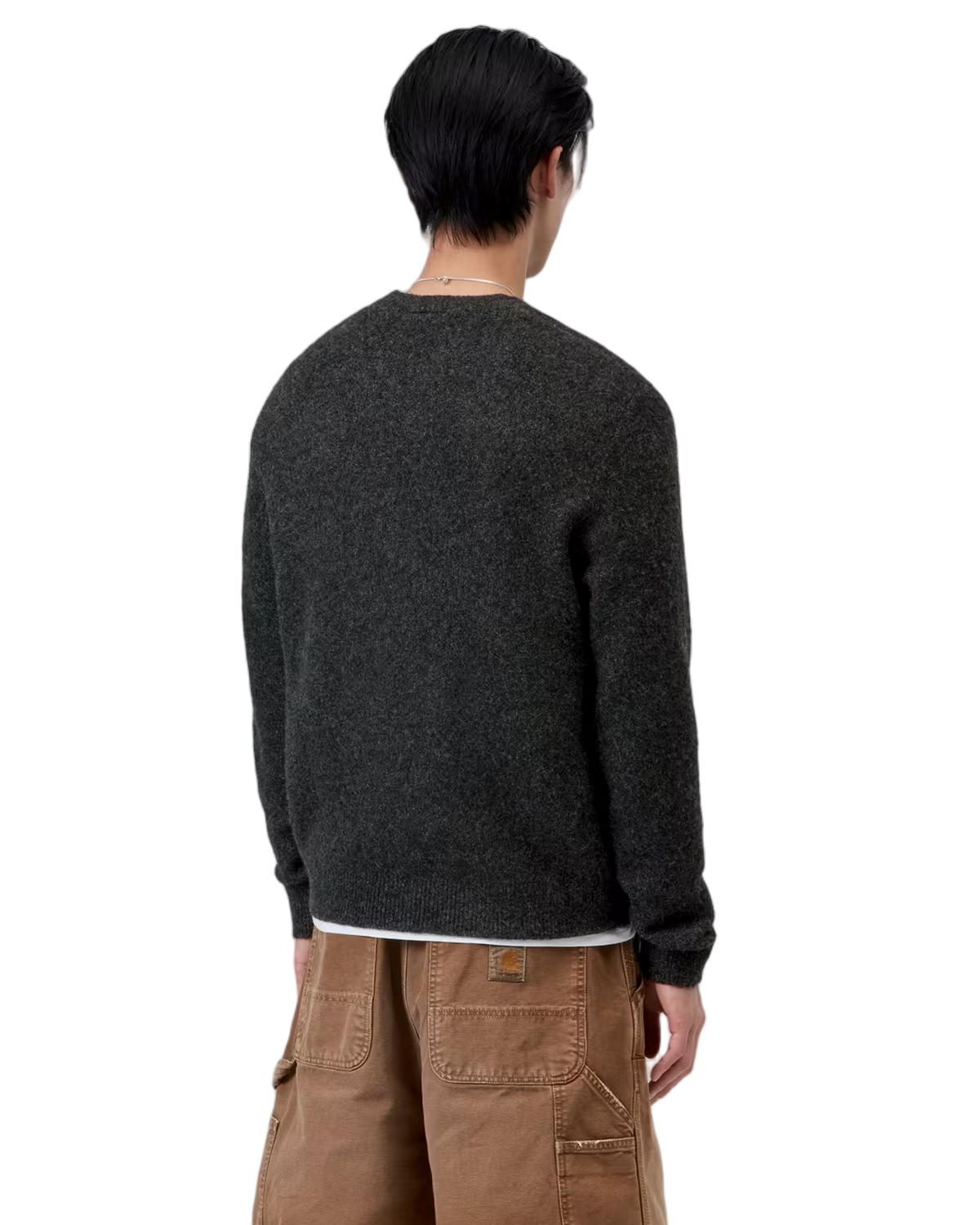 Carhartt WIP Curtis Sweater Tangled Black