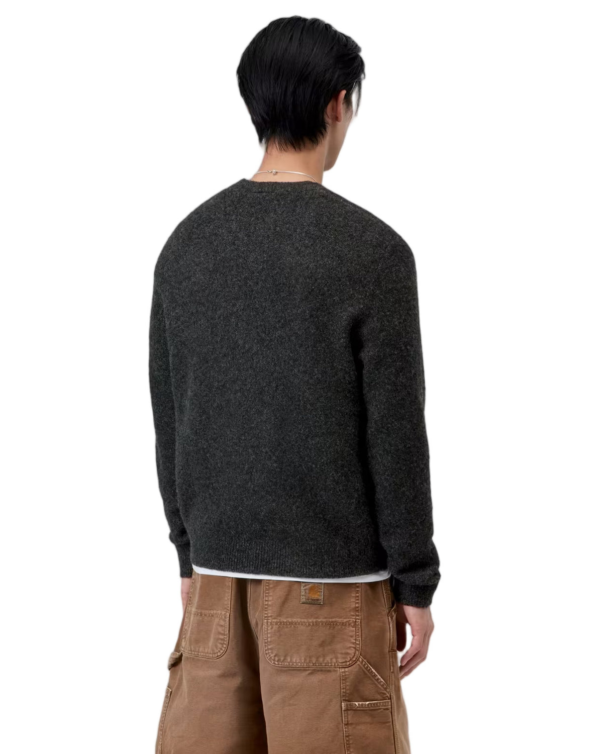 Carhartt WIP Curtis Sweater Tangled Black