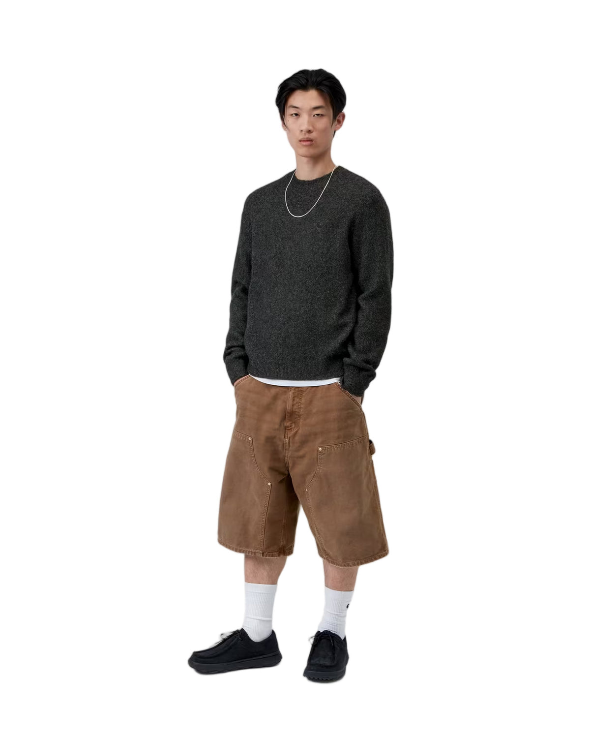 Carhartt WIP Curtis Sweater Tangled Black