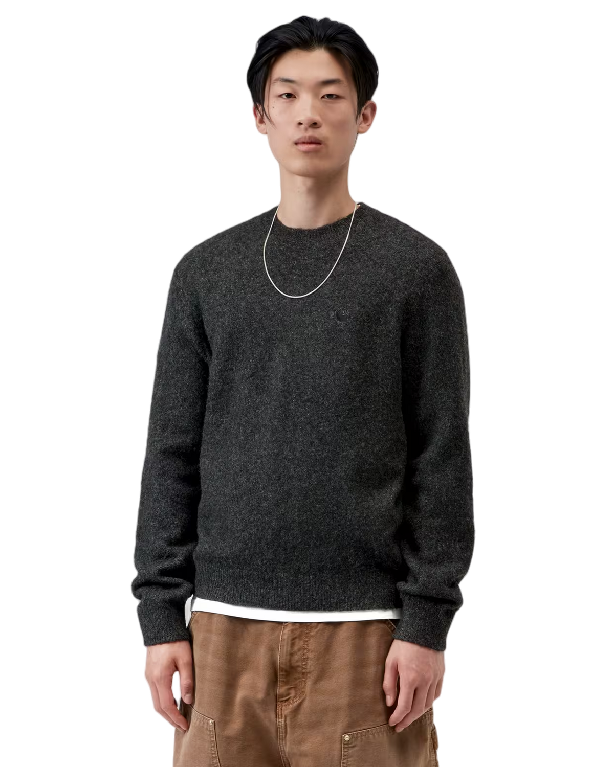 Carhartt WIP Curtis Sweater Tangled Black