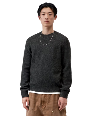 Carhartt WIP Curtis Sweater Tangled Black