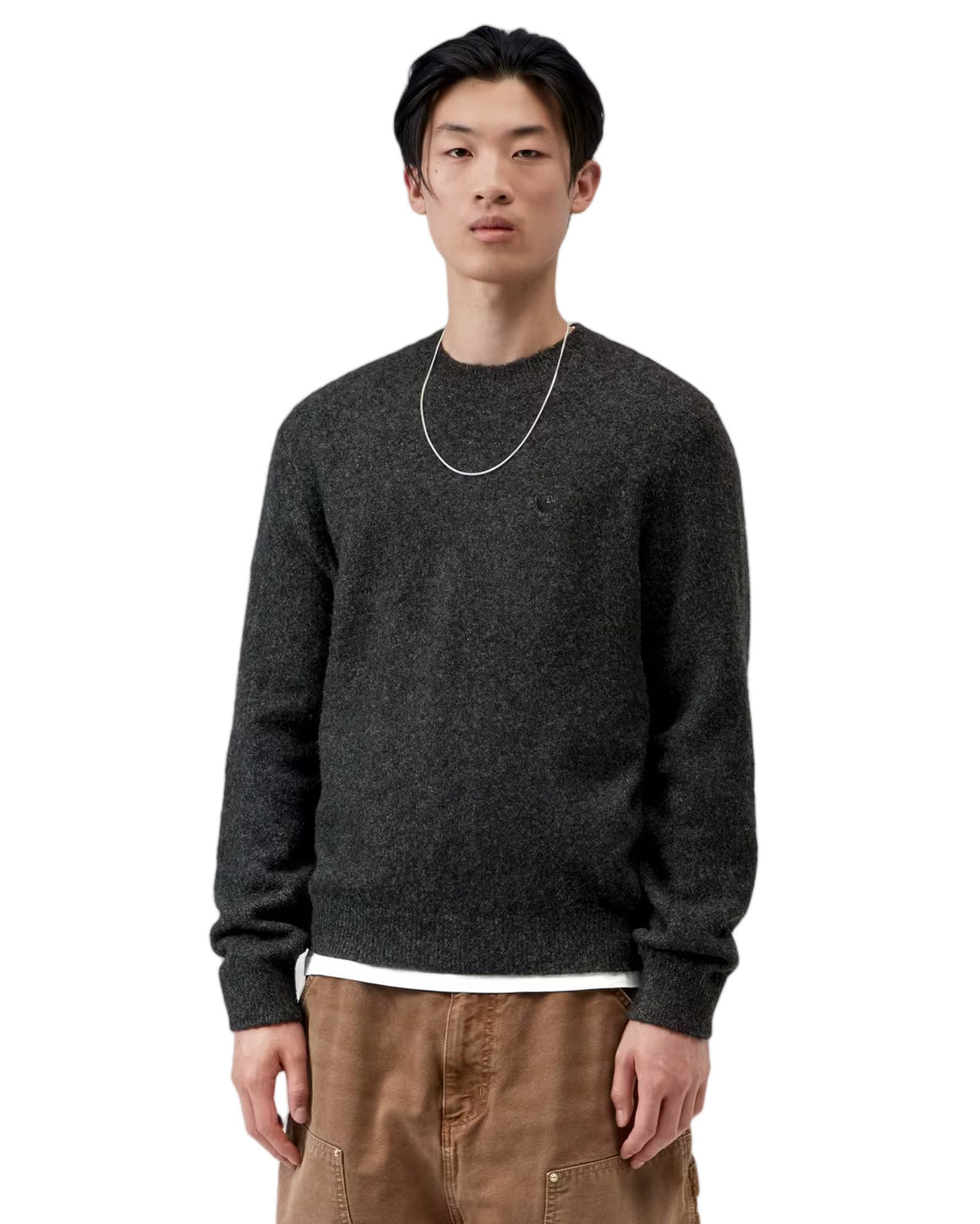 Carhartt WIP Curtis Sweater Tangled Black