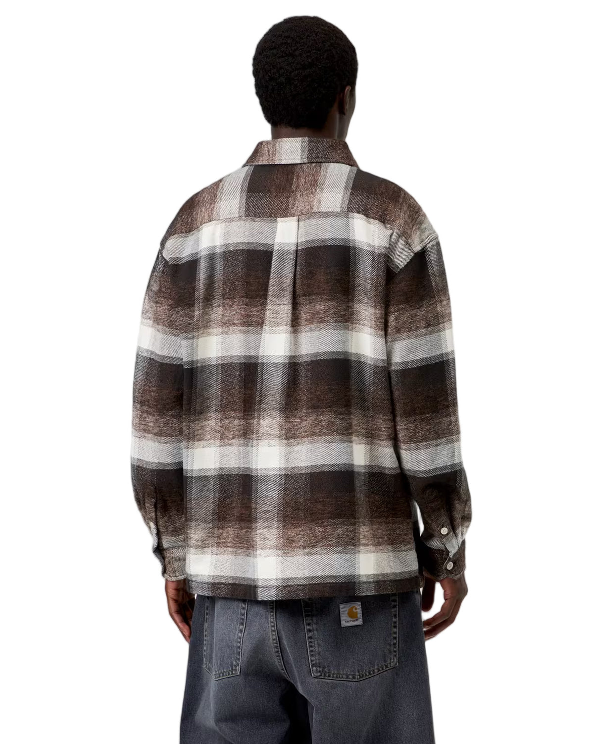 Carhartt WIP L/S Esterson Shirt Check Tobacco
