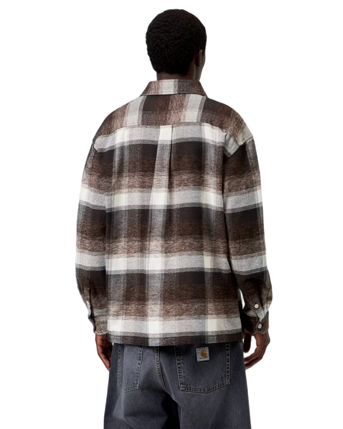 Carhartt WIP L/S Esterson Shirt Check Tobacco
