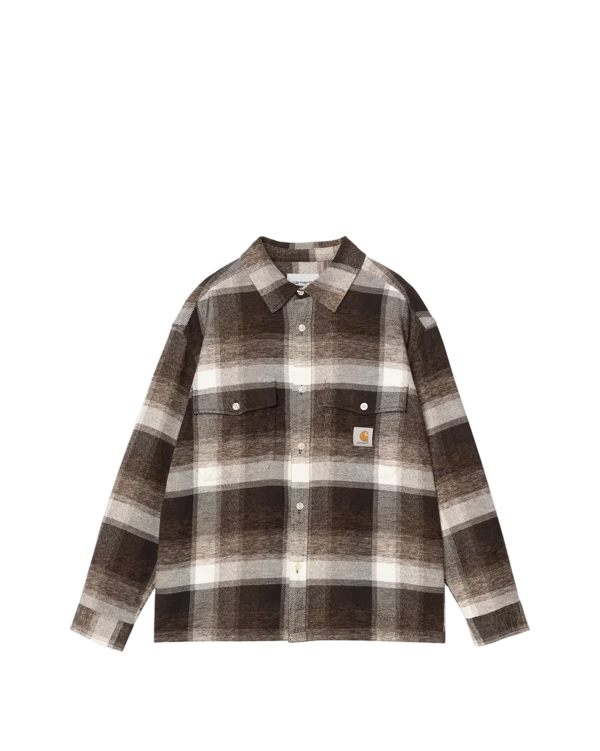 Carhartt WIP L/S Esterson Shirt Check Tobacco