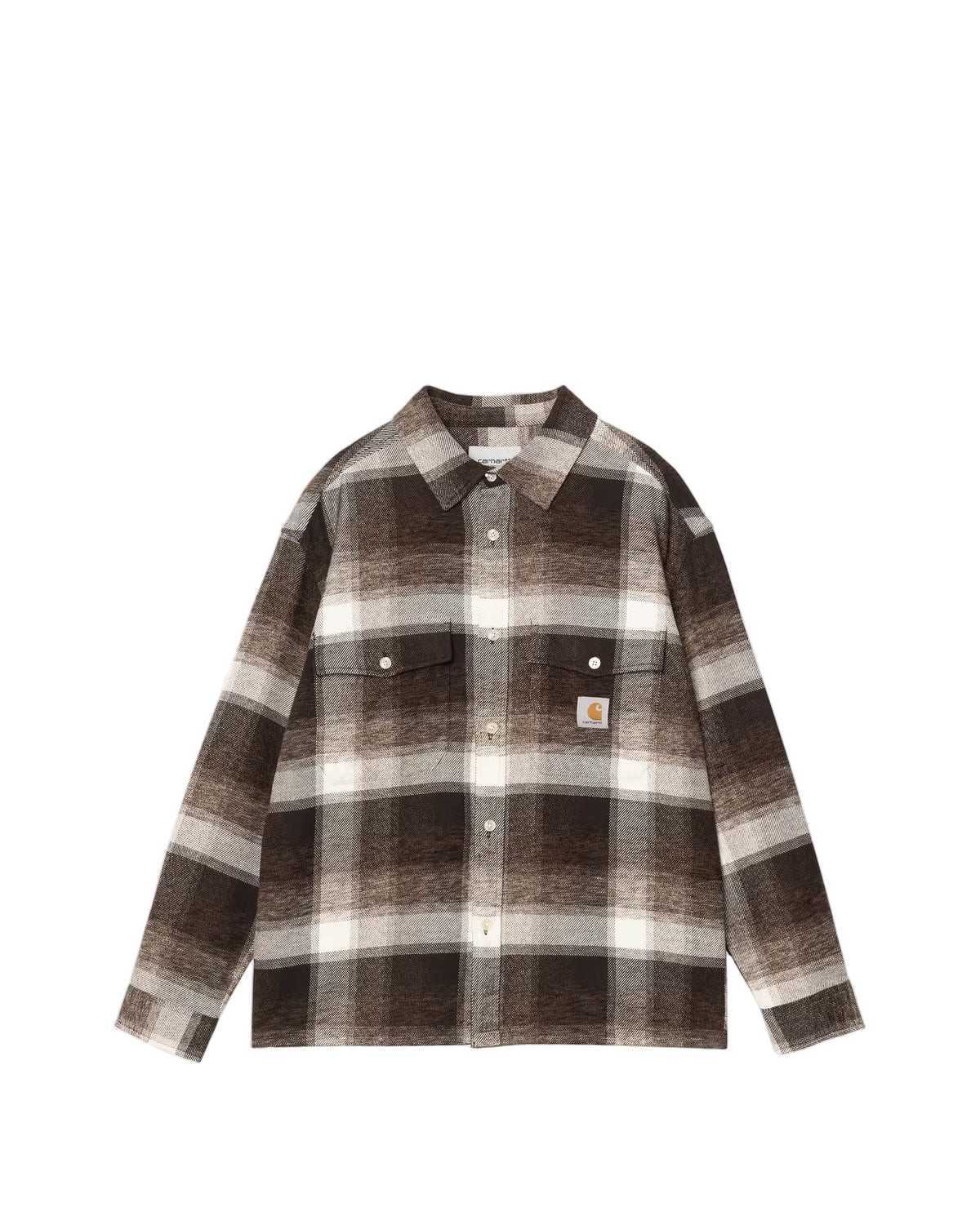 Carhartt WIP L/S Esterson Shirt Check Tobacco