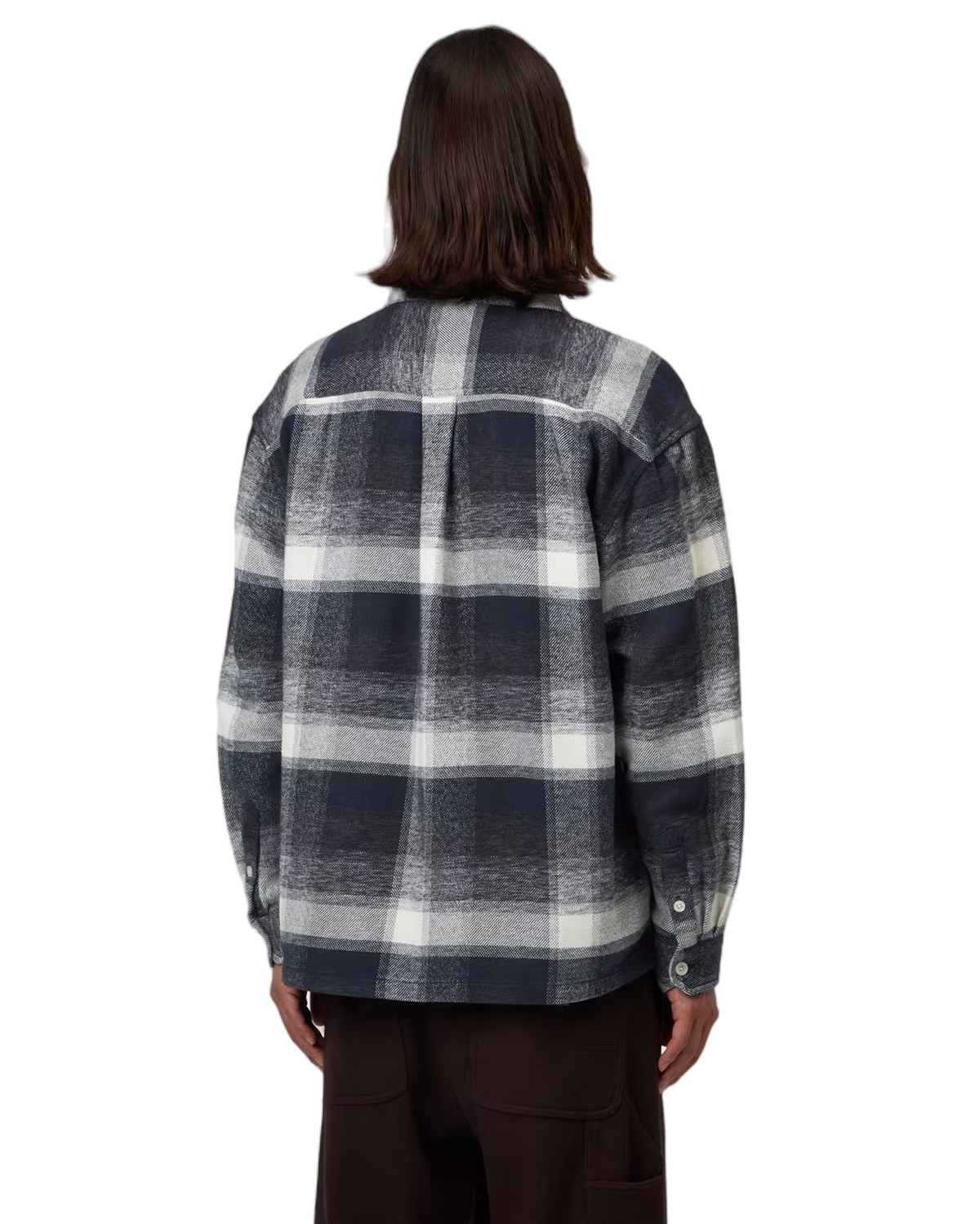 Carhartt WIP L/S Esterson Shirt Check Dark Navy