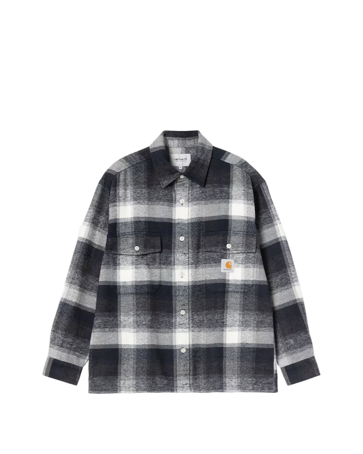 Carhartt WIP L/S Esterson Shirt Check Dark Navy