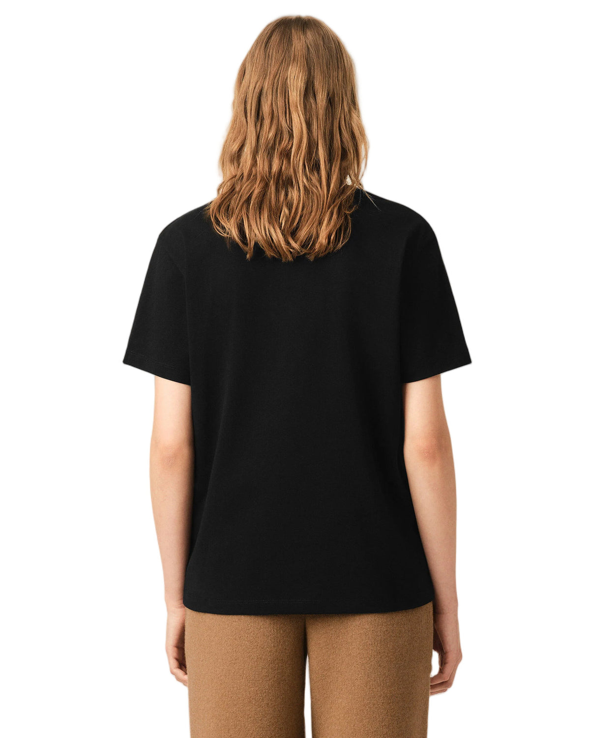 Ami Paris Cotton Ami de Coeur T-Shirt Black