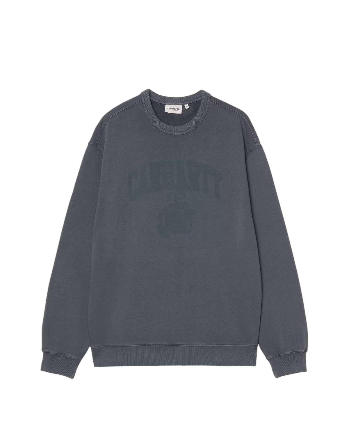 Carhartt WIP Faded Pond Corps Sweatshirt Blue