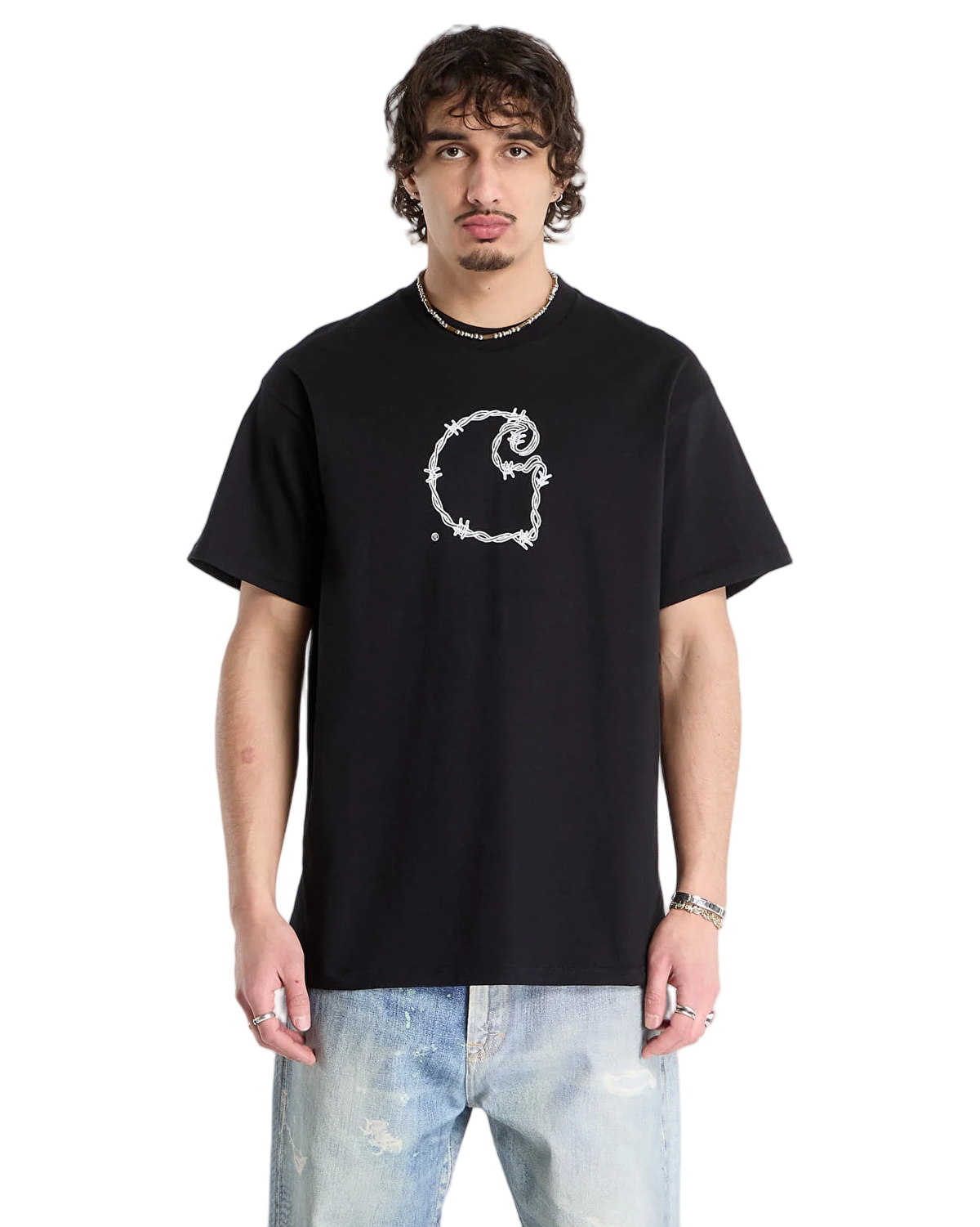 Carhartt WIP S/S Barbwire T-Shirt Black