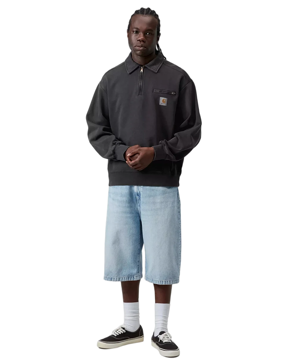 Carhartt WIP Half Zip Detroit Sweatshirt - Grey