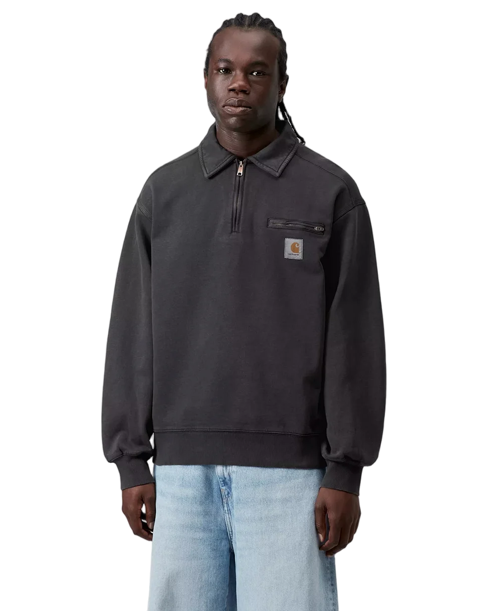 Carhartt WIP Half Zip Detroit Sweatshirt - Grey
