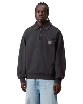 Carhartt WIP Half Zip Detroit Sweatshirt - Grey