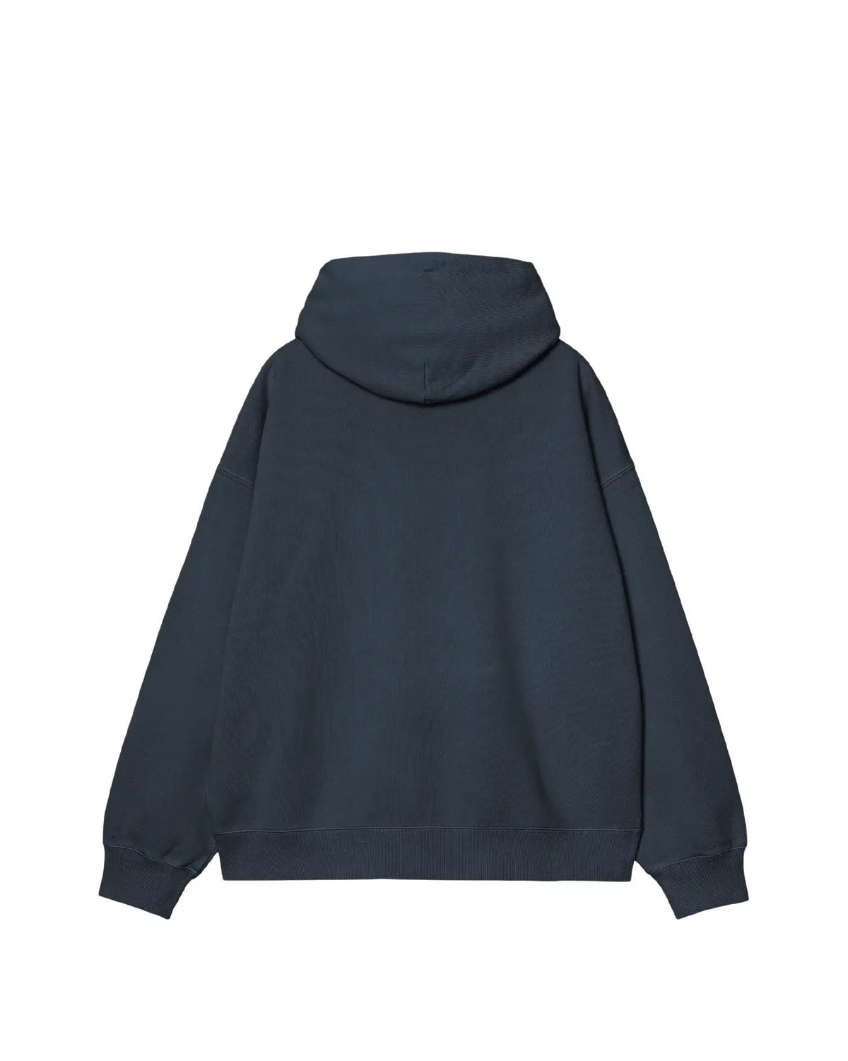 Carhartt WIP Hooded Benton Sweat Jacket Navy Blue