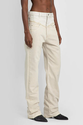 Isabel Marant Noemie Jeans White