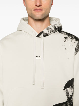 A-Cold-Wall SS24 Brushstroke Hoodie Bone