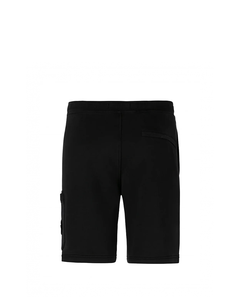 Stone Island 6200012 Cotton Bermuda Shorts Black