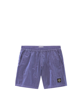 Stone Island B100009 Nylon Metal Mid-Length Swim Trunks Lavender