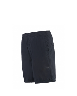 Stone Island 8015B03 Logo Print Swim Shorts Blue