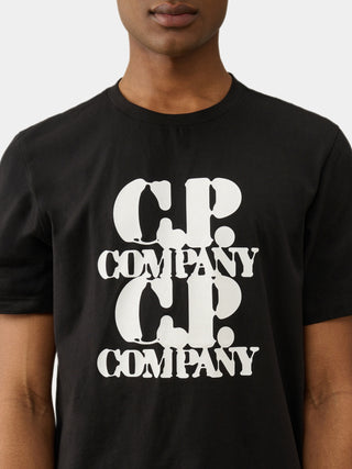 C.P. Company Graphic T-shirt Black