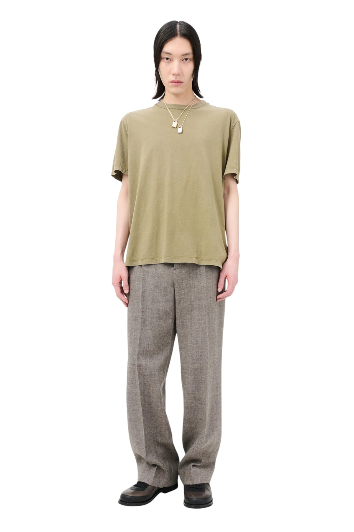 Our Legacy Box T-shirt Legacy Jersey Cavalry Olive