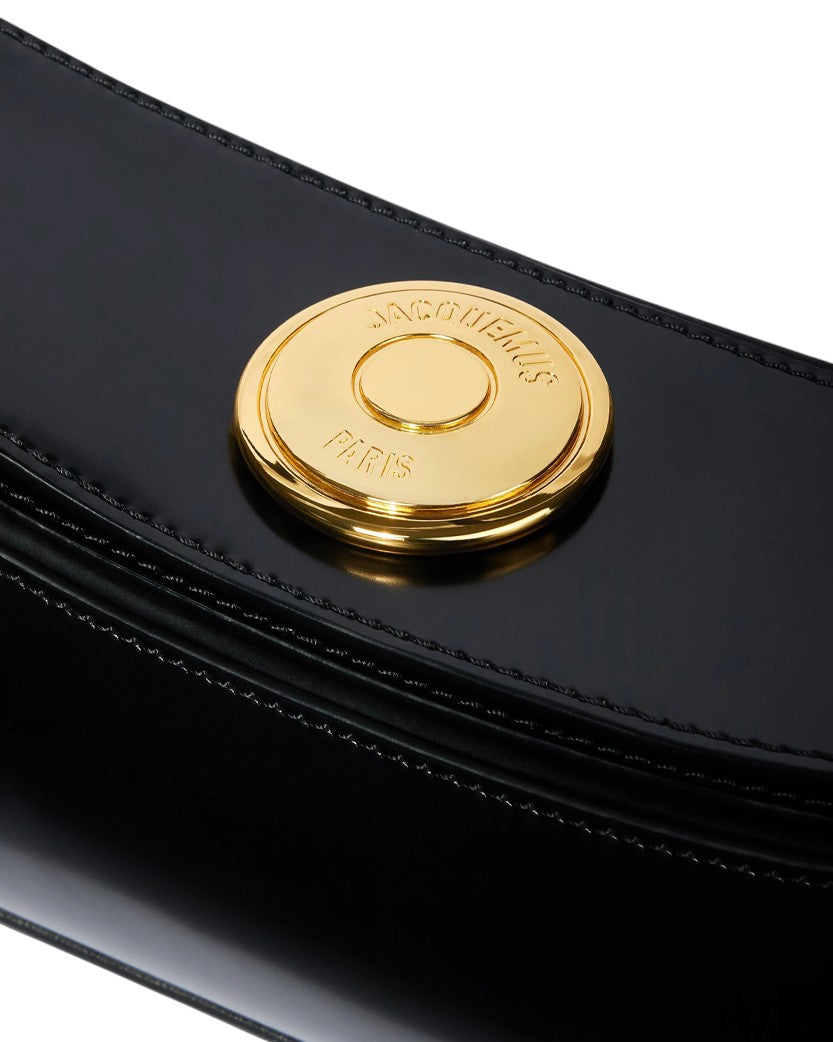 Jacquemus Ovalo Clutch Black
