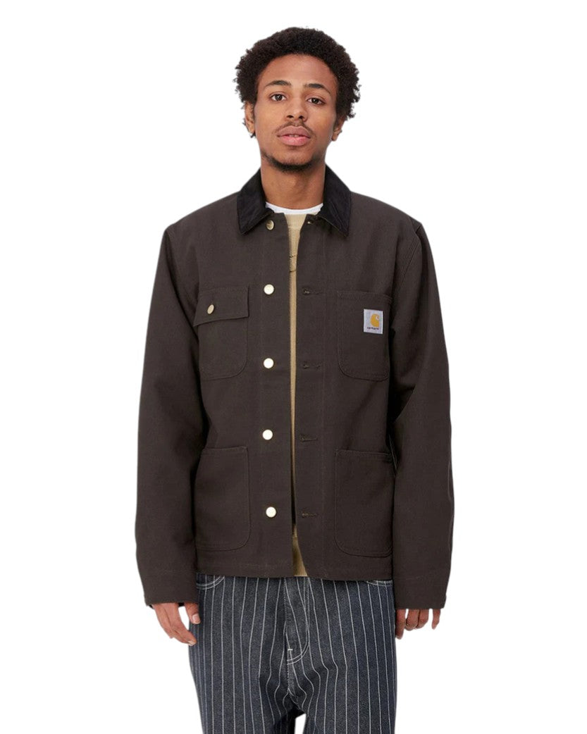 Carhartt Wip Michigan Coat Tobacco / Black Rigid