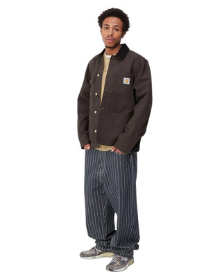 Carhartt Wip Michigan Coat Tobacco / Black Rigid