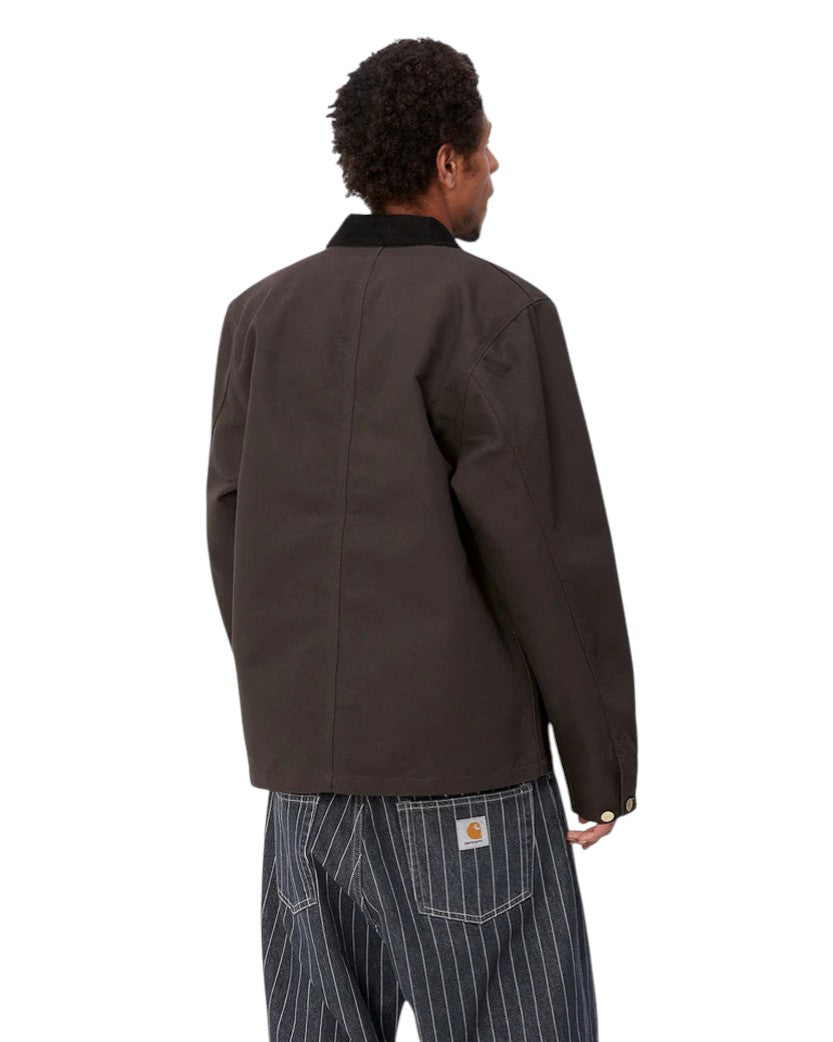 Carhartt Wip Michigan Coat Tobacco / Black Rigid