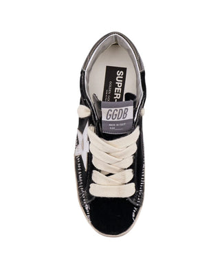 Golden Goose Super-Star Sneakers Dark Grey Silver