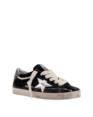 Golden Goose Super-Star Sneakers Dark Grey Silver
