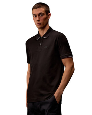 C.P. Company Metropolis Series Stretch Piquet Polo Black 19CLPL027A005263W