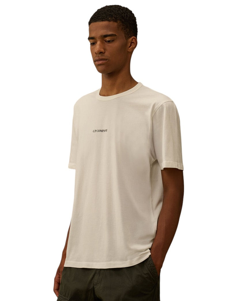 C.P. Company Logo T-Shirt White RCCMTS727A005431G